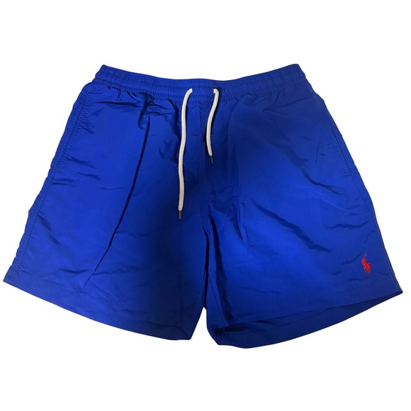 Polo Ralph Lauren Other - Polo Ralph Lauren Blue Logo Men's Classic Swim Trunks Shorts large rugby ocean